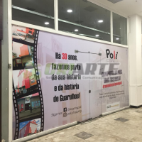 Adesivação de Porta de Vidro São Paulo SP Exemplo 15 - Criarte