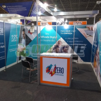 Adesivação de Stand SP Exemplo 6 - Criarte