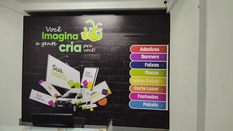 Adesivação de Parede | Gráfica Criarte Adesivação de Parede | Gráfica Criarte