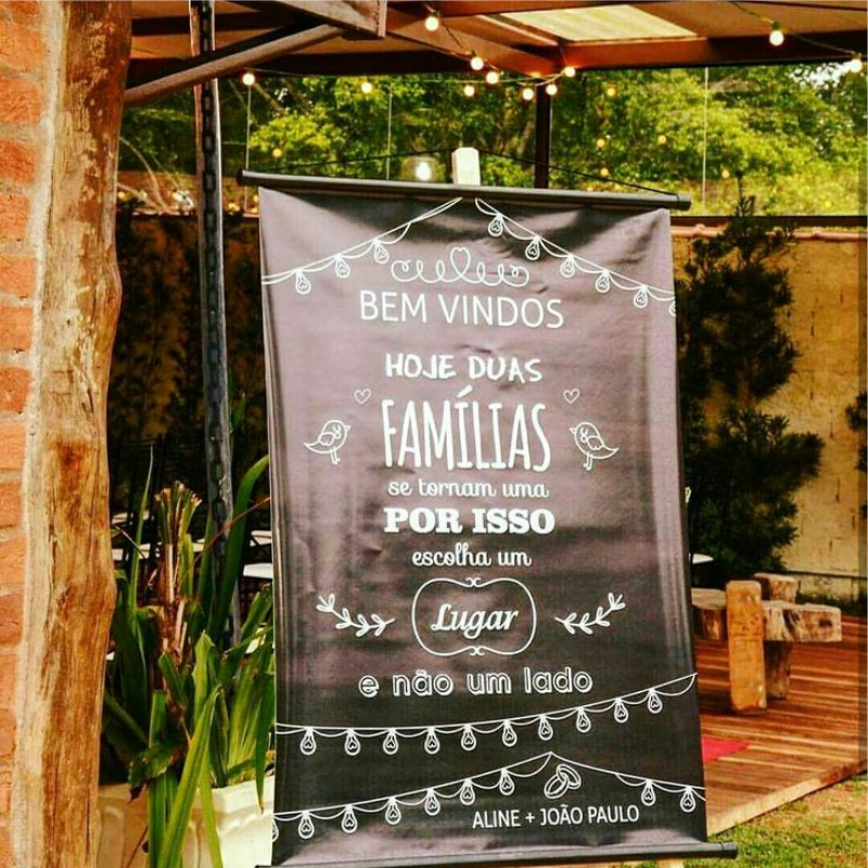 Banner para Casamento | Gráfica Criarte Banner para Casamento | Gráfica Criarte
