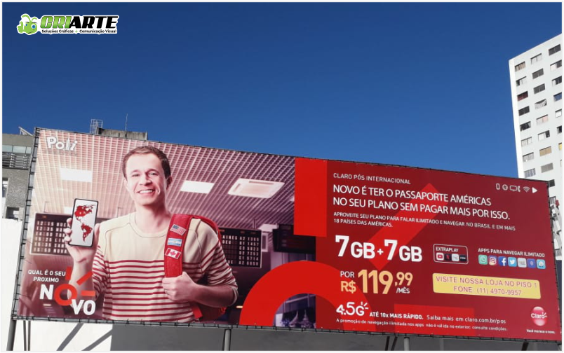 Lona para Outdoor | Gráfica Criarte Lona para Outdoor | Gráfica Criarte