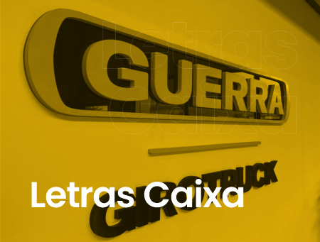 Letras Caixa em Guarulhos | Gráfica Criarte