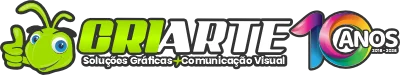 Logo Criarte Gráfica e Comunicação Visual