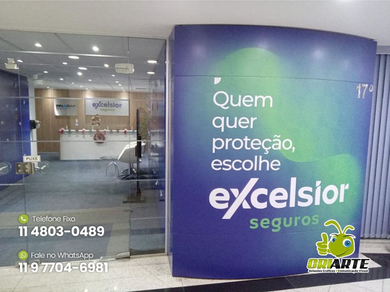 Adesivação de Painel de Ambientação Exemplo 2 | Gráfica Criarte Adesivação de Painel de Ambientação Exemplo 2 | Gráfica Criarte