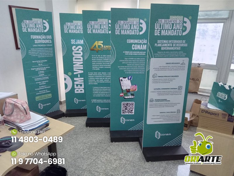 Adesivação de Totens de Informação | Gráfica Criarte Adesivação de Totens de Informação | Gráfica Criarte