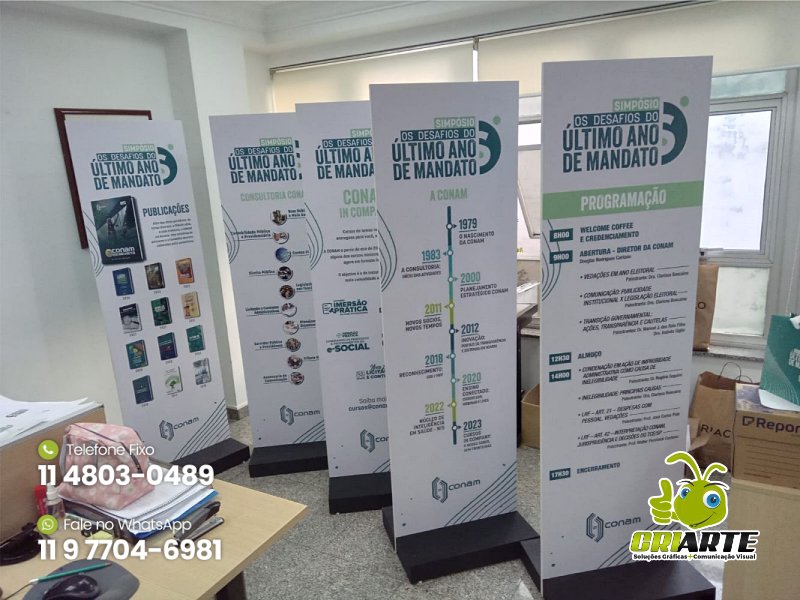 Adesivação de Totens de Informação Exemplo 1 | Gráfica Criarte Adesivação de Totens de Informação Exemplo 1 | Gráfica Criarte