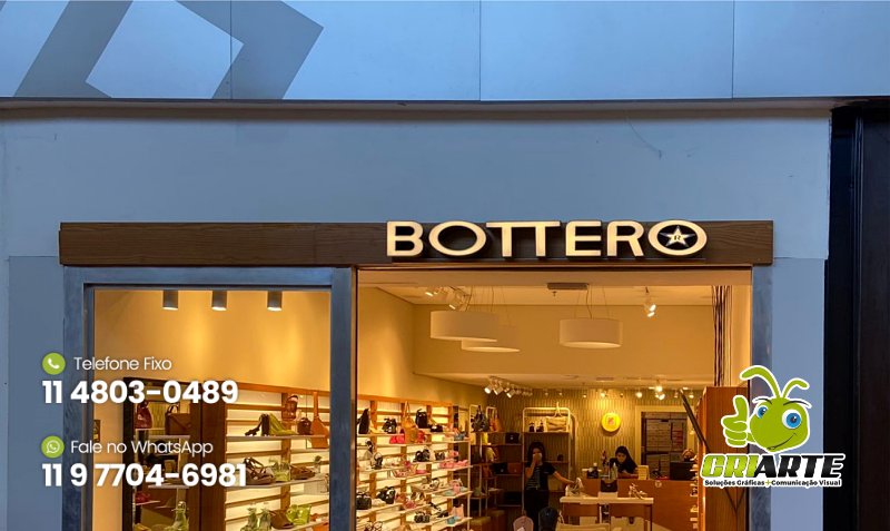Corte Laser de Letras para Loja de Shopping Exemplo 3 | Gráfica Criarte Corte Laser de Letras para Loja de Shopping Exemplo 3 | Gráfica Criarte