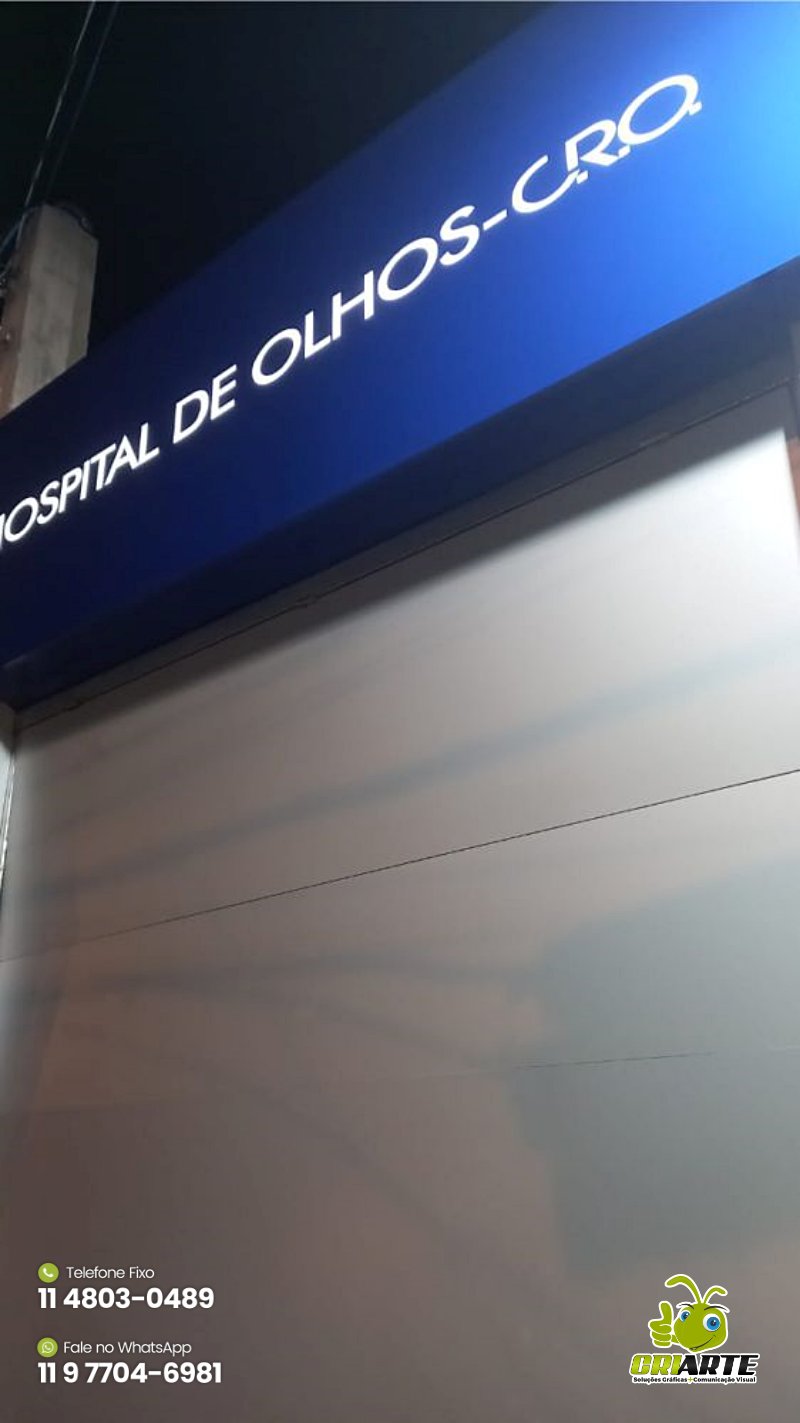 Corte Laser em ACM com Iluminação Interna Exemplo 1 | Gráfica Criarte Corte Laser em ACM com Iluminação Interna Exemplo 1 | Gráfica Criarte