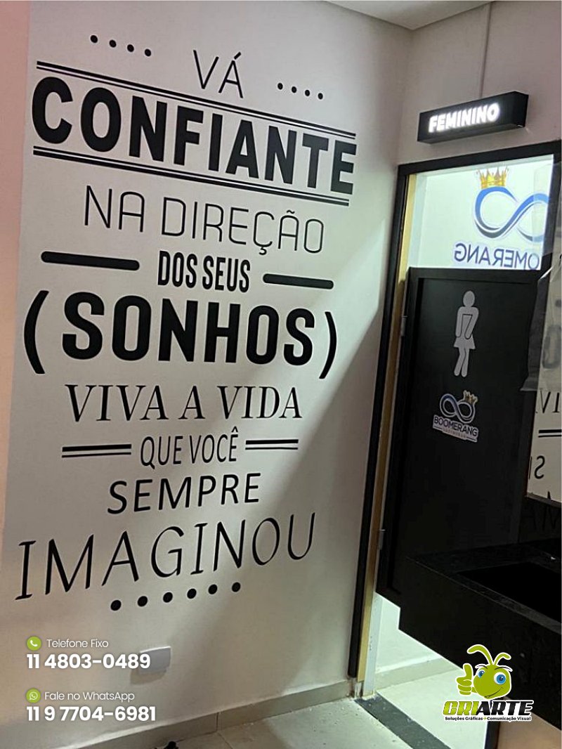 Estilização de Bar com Adesivos Personalizados Exemplo 5 | Gráfica Criarte