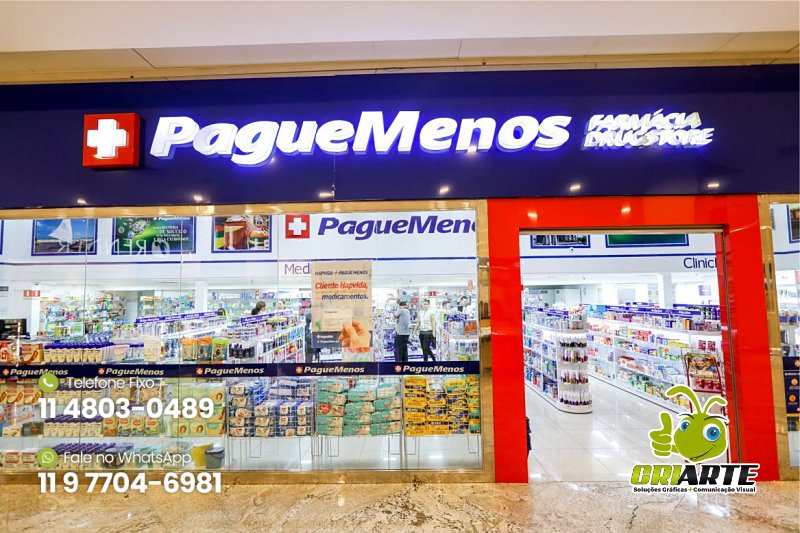 Fabricação de Fachadas de ACM para Loja de Shopping Exemplo 2 | Gráfica Criarte Fabricação de Fachadas de ACM para Loja de Shopping Exemplo 2 | Gráfica Criarte