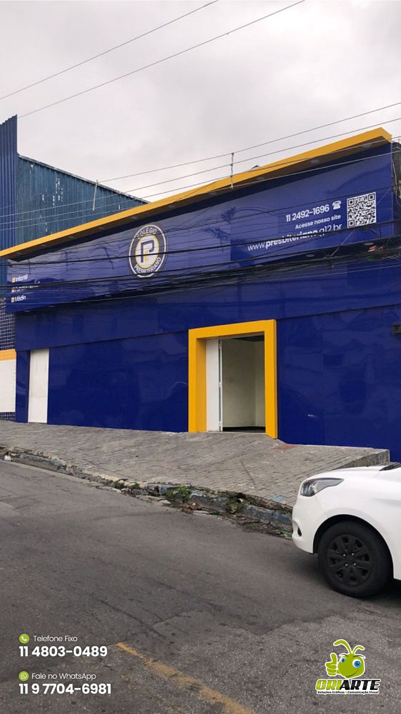 Fachada de ACM para Escola em Guarulhos | Gráfica Criarte Fachada de ACM para Escola em Guarulhos | Gráfica Criarte