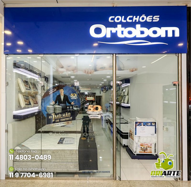 Fachada de ACM para Ponto de Shopping Exemplo 3 | Gráfica Criarte Fachada de ACM para Ponto de Shopping Exemplo 3 | Gráfica Criarte