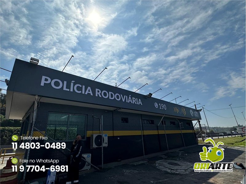 Fachada de ACM para Posto na Estrada Exemplo 5 | Gráfica Criarte Fachada de ACM para Posto na Estrada Exemplo 5 | Gráfica Criarte