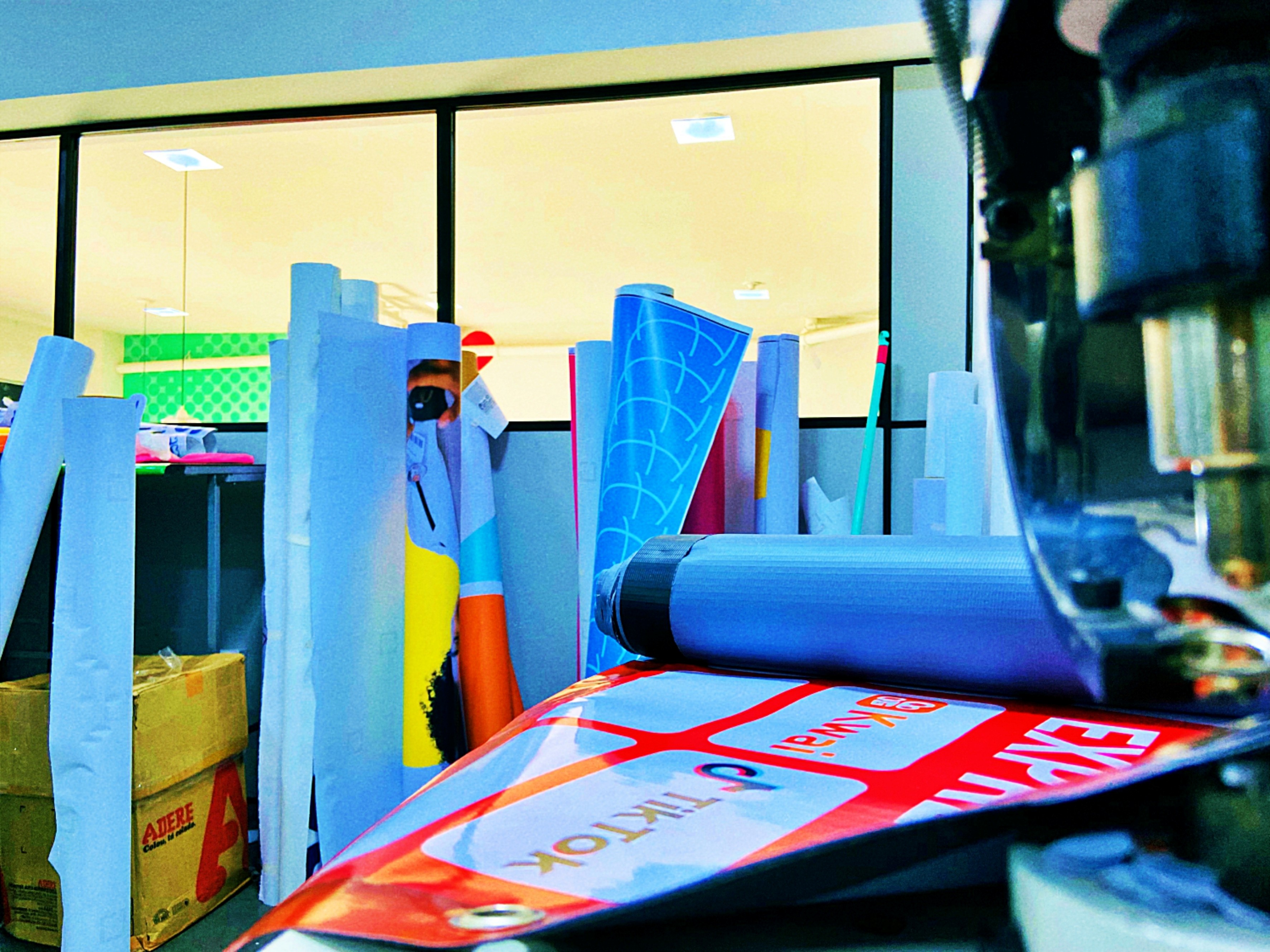 Faixas com Reforço e Ilhós