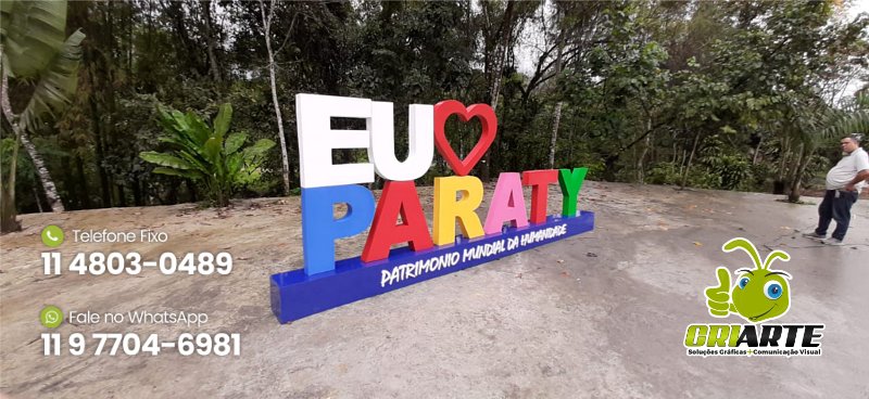 Letras Caixa Gigantes Personalizadas Externa | Gráfica Criarte Letras Caixa Gigantes Personalizadas Externa | Gráfica Criarte