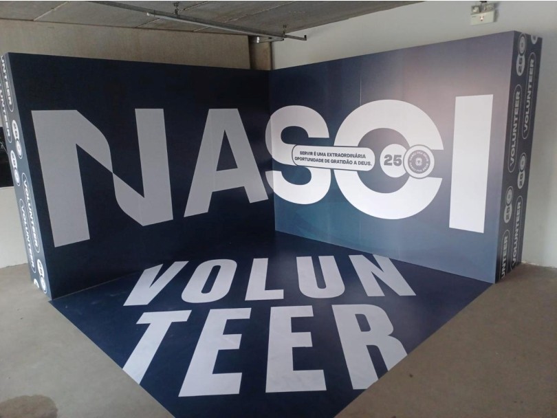 Painel Backdrop Impresso sob Medida