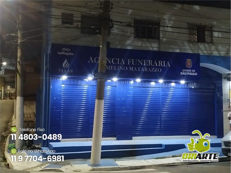 Painel com Marquize Iluminada em LED Exemplo 2 | Gráfica Criarte Painel com Marquize Iluminada em LED Exemplo 2 | Gráfica Criarte