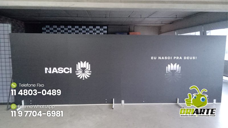 Painel Impresso para Fundo Estilizado em Igreja | Gráfica Criarte Painel Impresso para Fundo Estilizado em Igreja | Gráfica Criarte