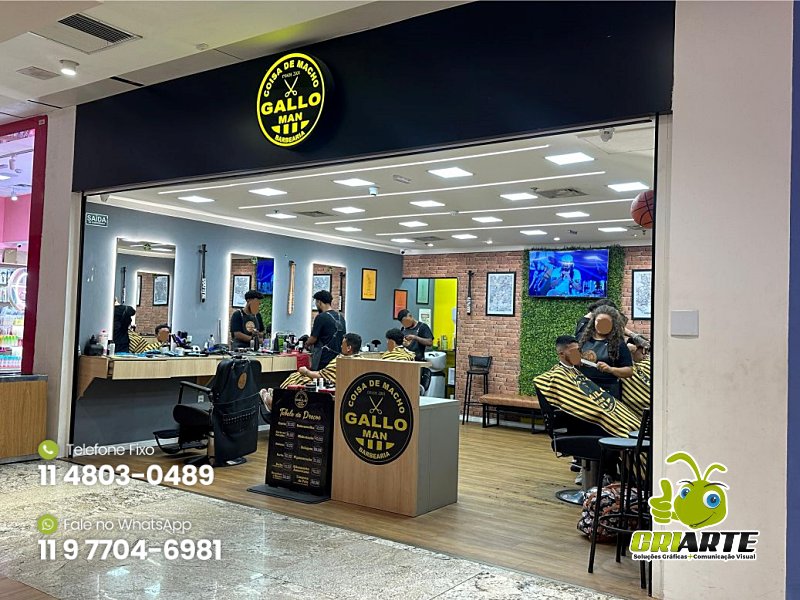 Painel Personalizado para Loja de Shopping Exemplo 3 | Gráfica Criarte Painel Personalizado para Loja de Shopping Exemplo 3 | Gráfica Criarte