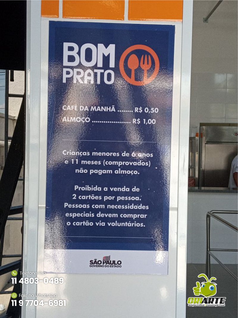 Placas de PS com Adesivo de Sinalização Interna Exemplo 6 | Gráfica Criarte Placas de PS com Adesivo de Sinalização Interna Exemplo 6 | Gráfica Criarte