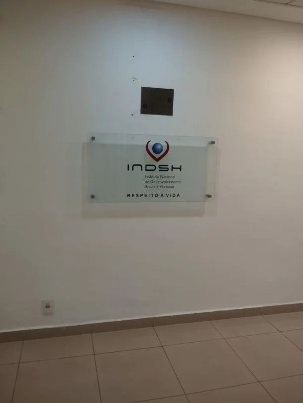 Placas em vidro temperado