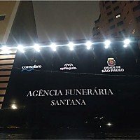 Fachada de Agência Funerária da Prefeitura | Gráfica Criarte